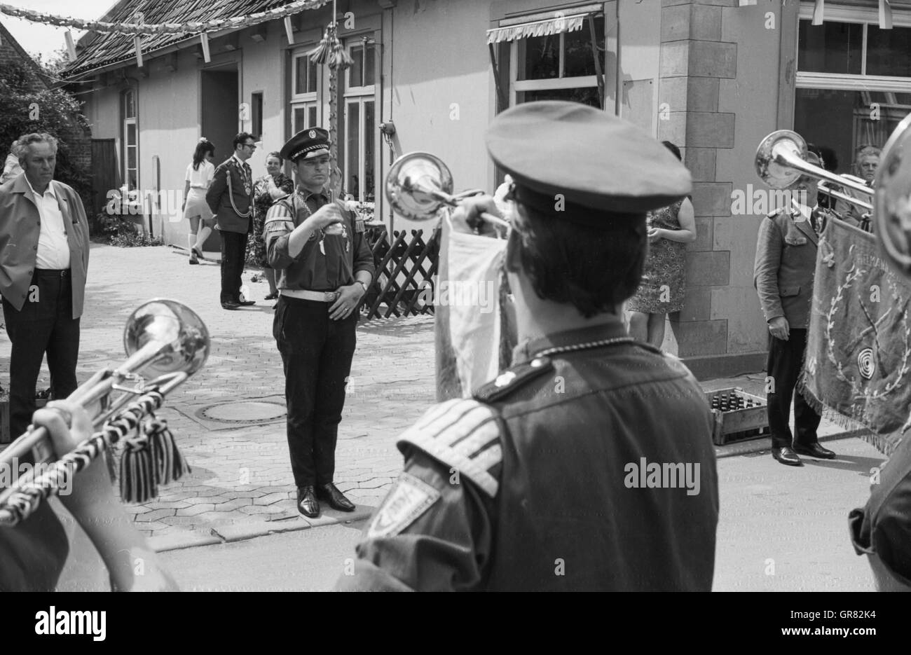 Banda Bw 1969 Foto Stock