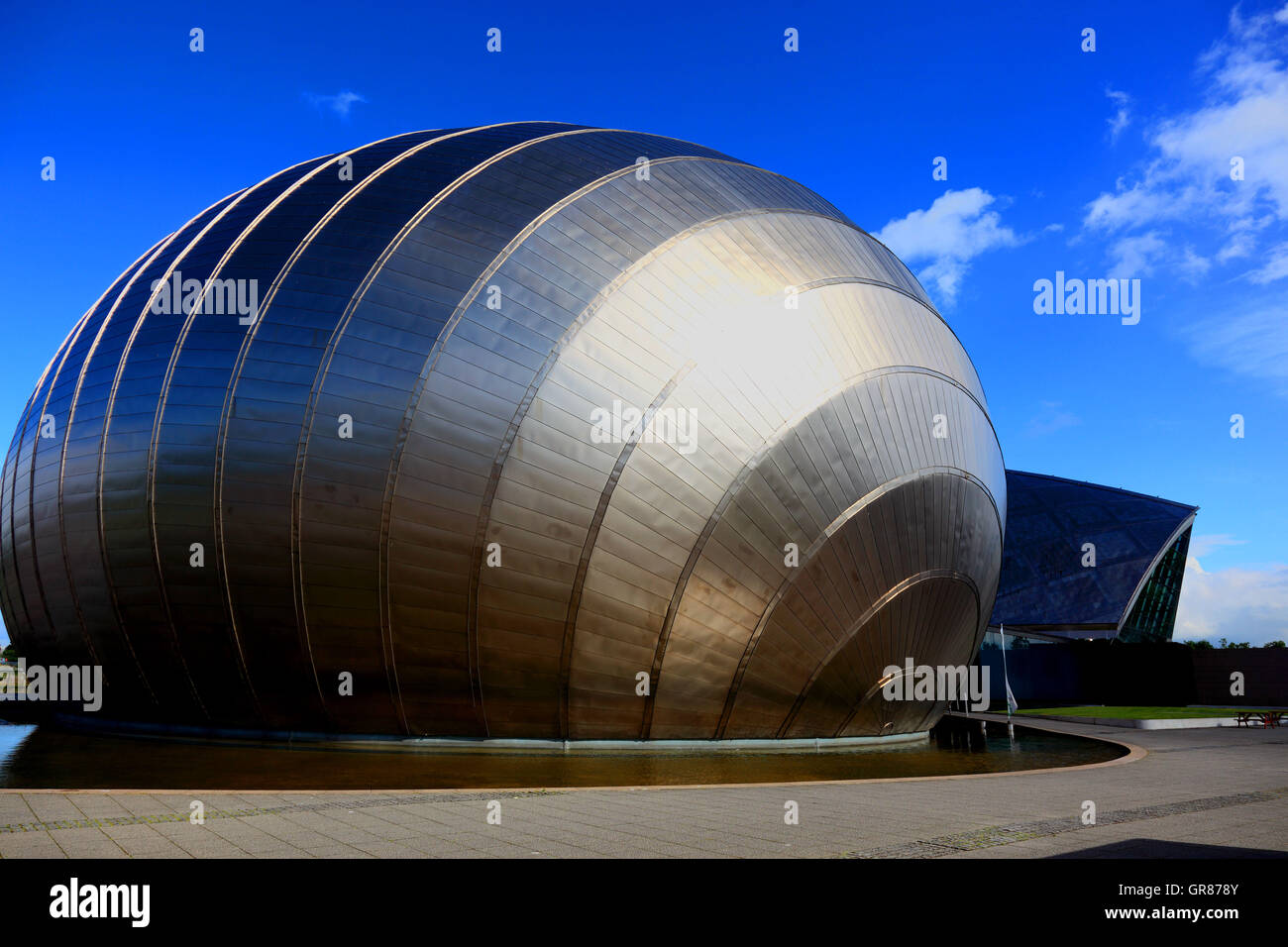 La Scozia, città di Glasgow, edificio del Centro di Scienze Naturali, science center, Imax Foto Stock