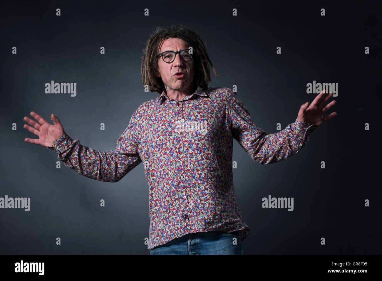 Sport scrittore, emittente, sociologo, giornalista e autore David Goldblatt. Foto Stock