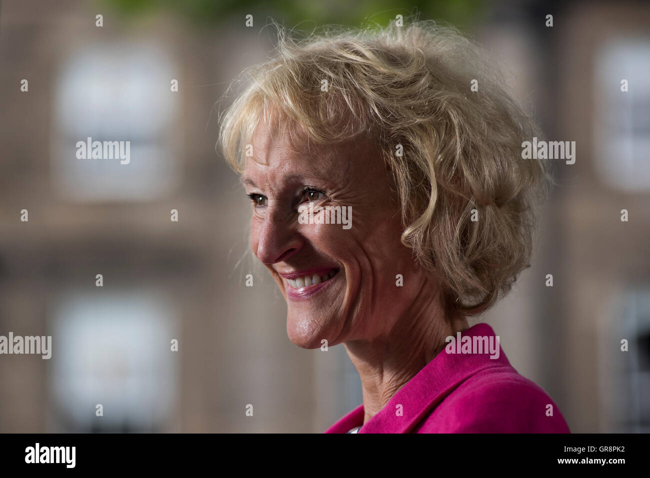 Cucina scozzese e scrittore alimentare Sue Lawrence. Foto Stock