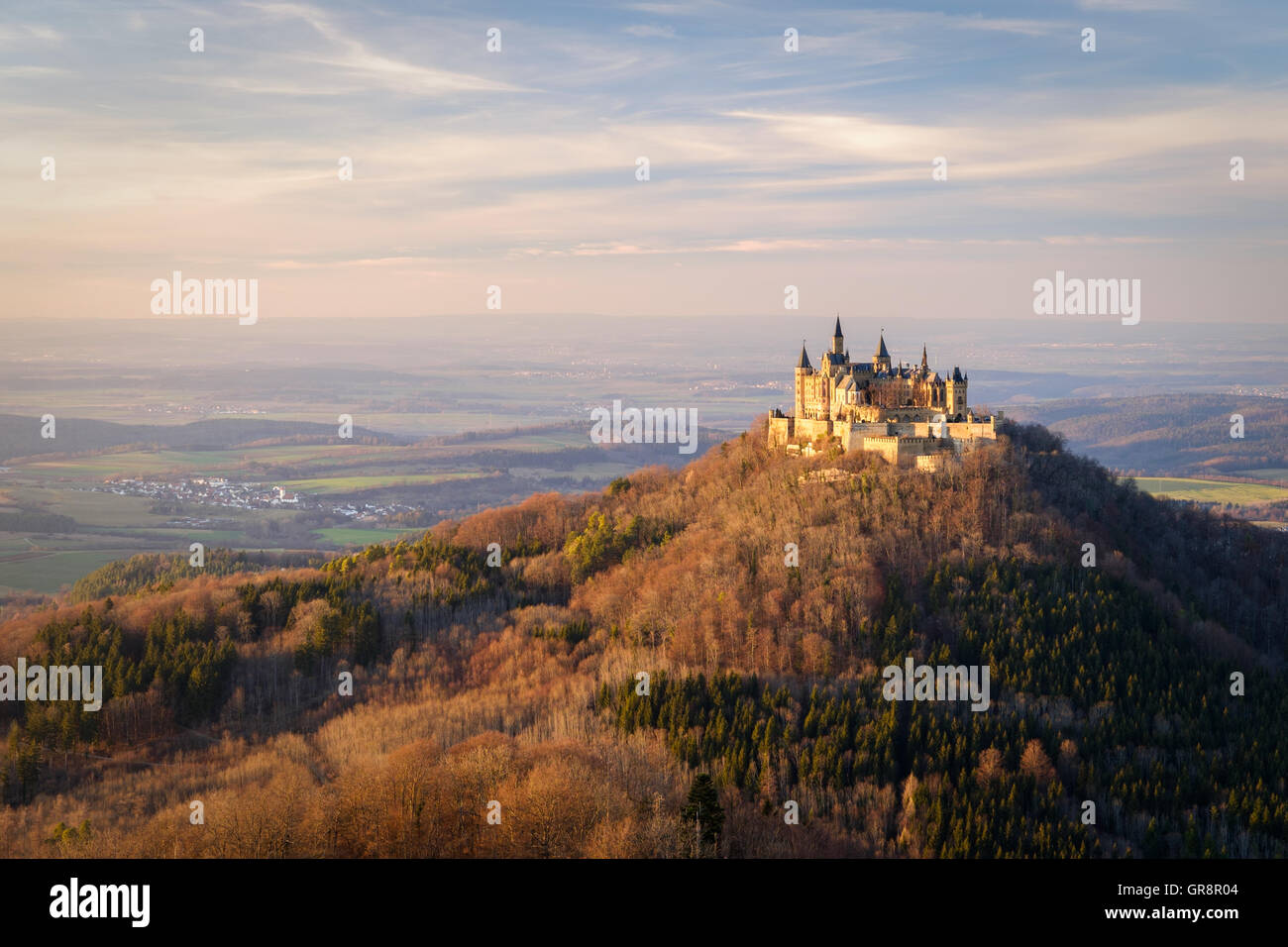 Castello Hohenzollern Foto Stock