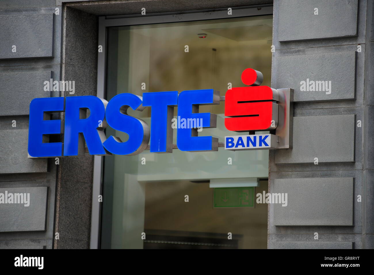 Erste Bank-Budapest Foto Stock