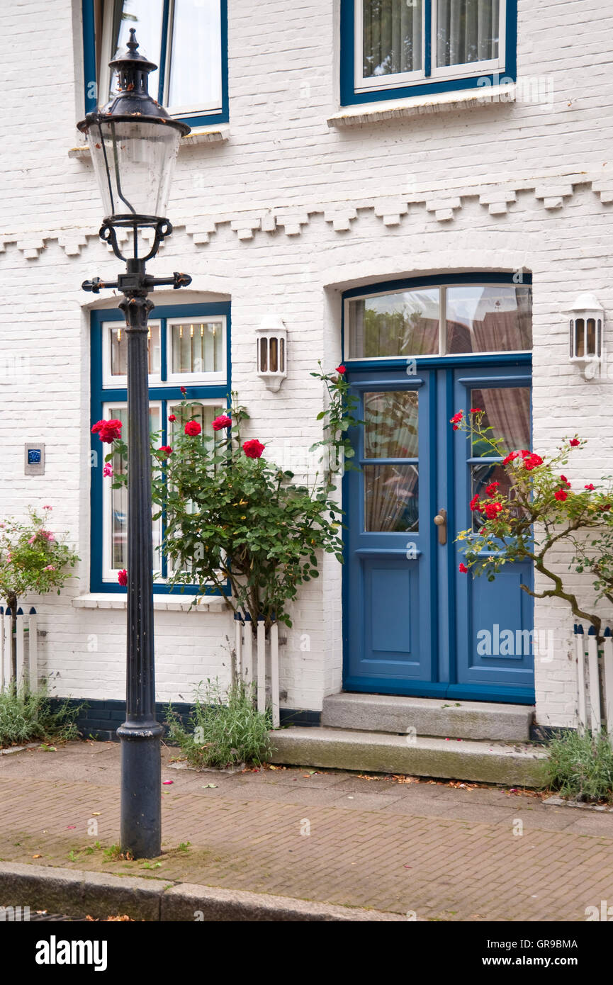 Dettagli architettonici a Friedrichstadt Germania Foto Stock