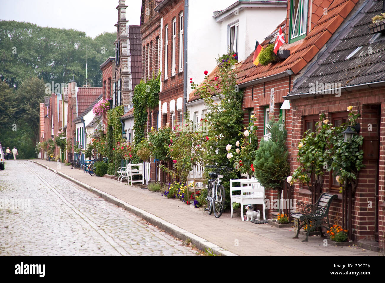 Friedrichstadt in Germania Foto Stock