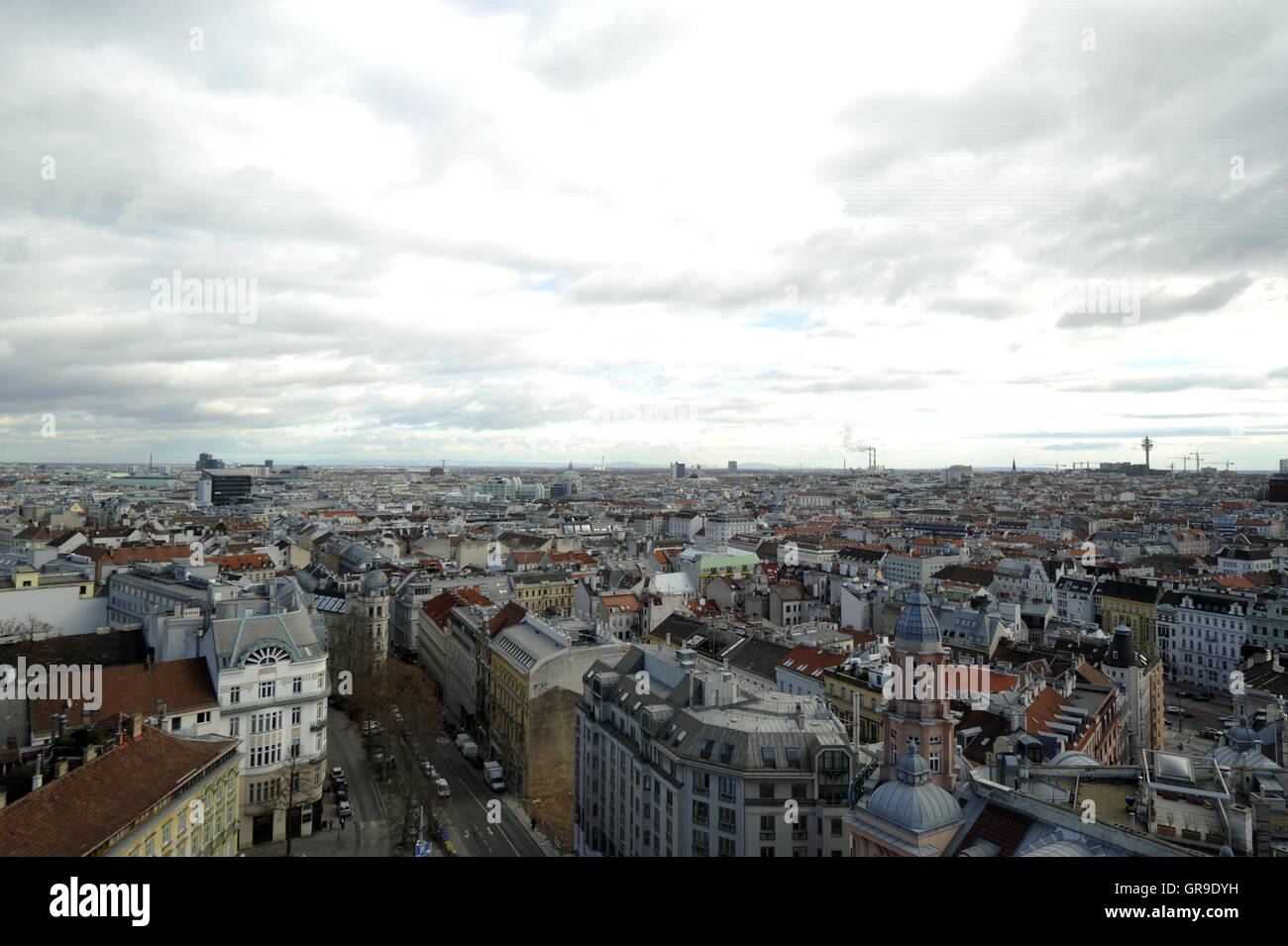 Viste sulla città di Vienna, Austria Foto Stock