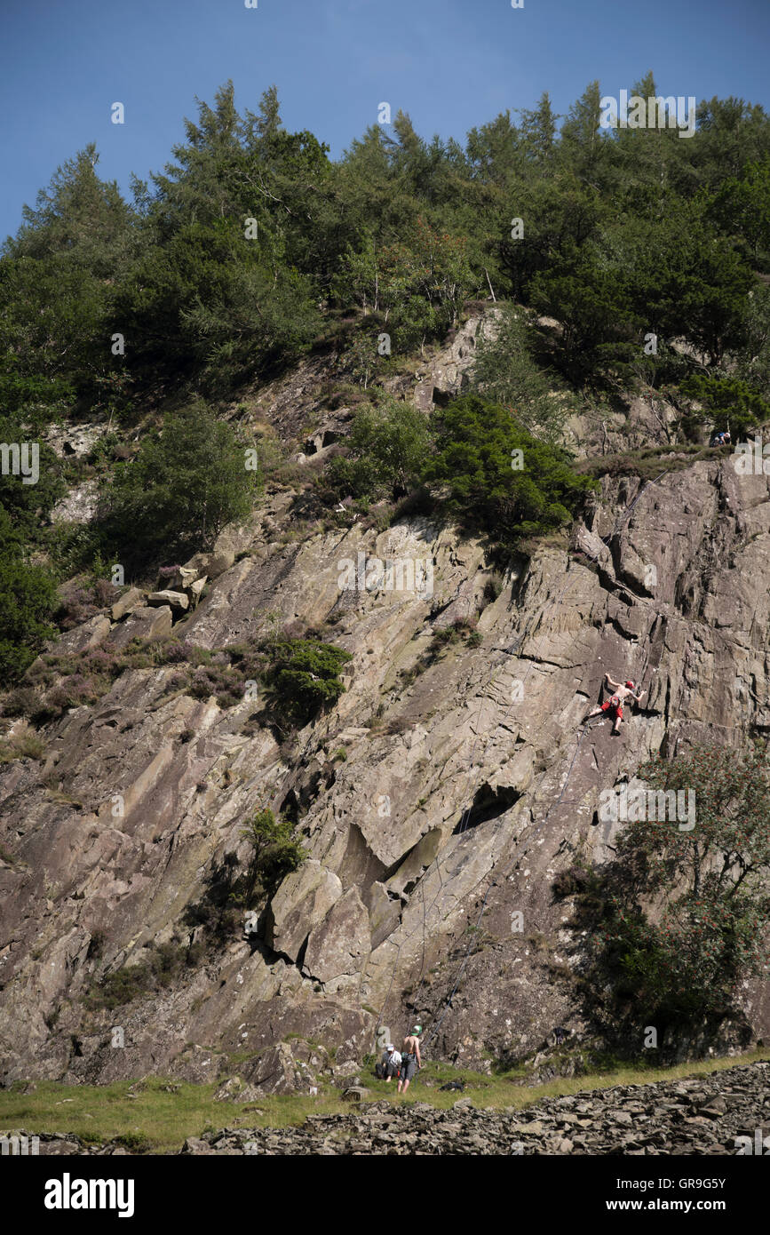 Rupe del Castello , North Western Fells, Lake District, Cumbria, Regno Unito Foto Stock