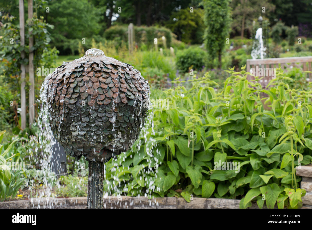 Gioco dell'acqua Foto Stock