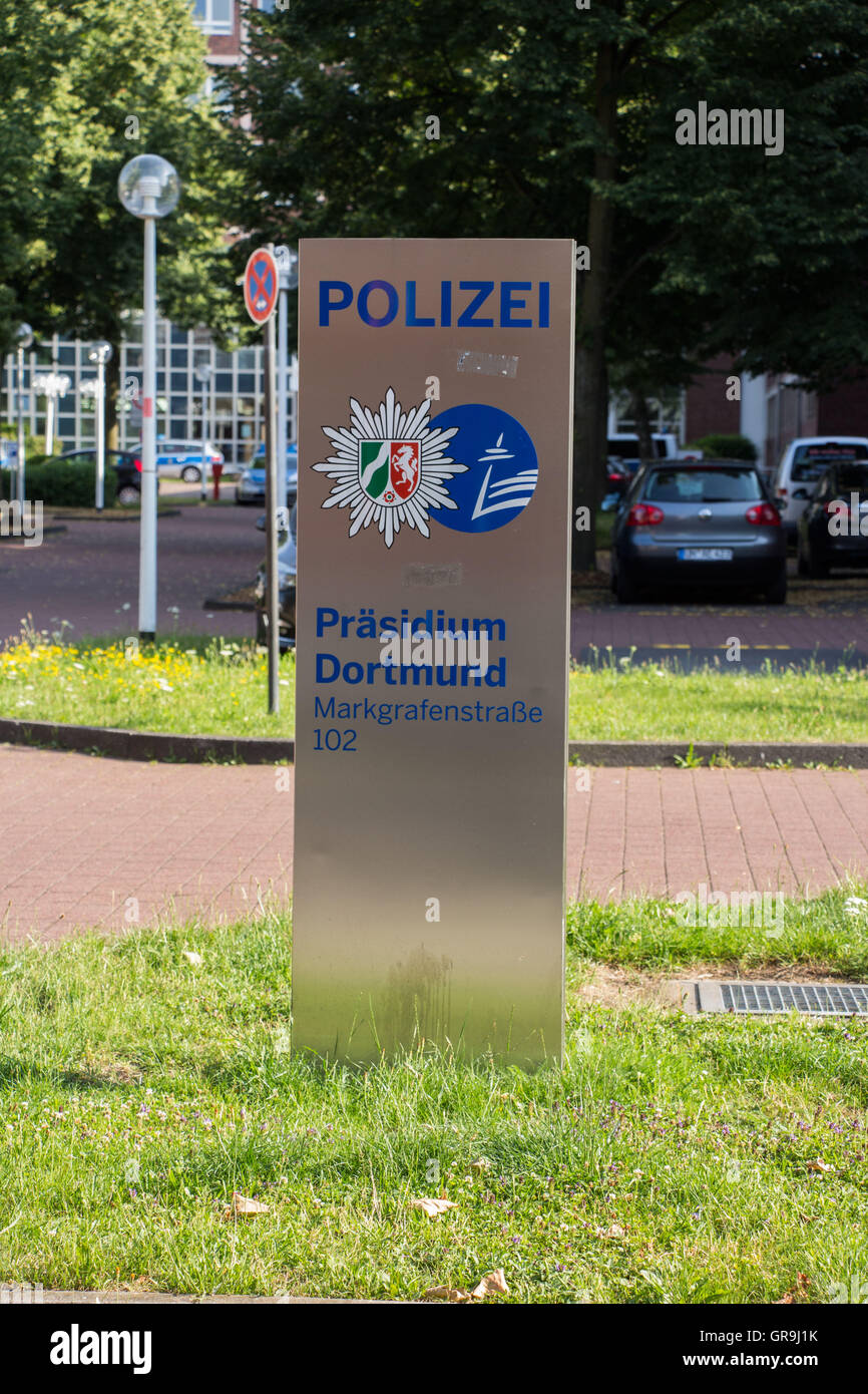 Sedi centrali di polizia Foto Stock