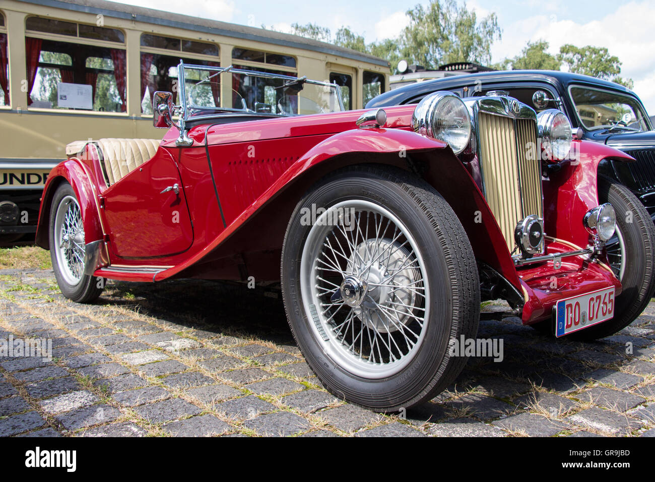 mg Oldtimer Foto Stock