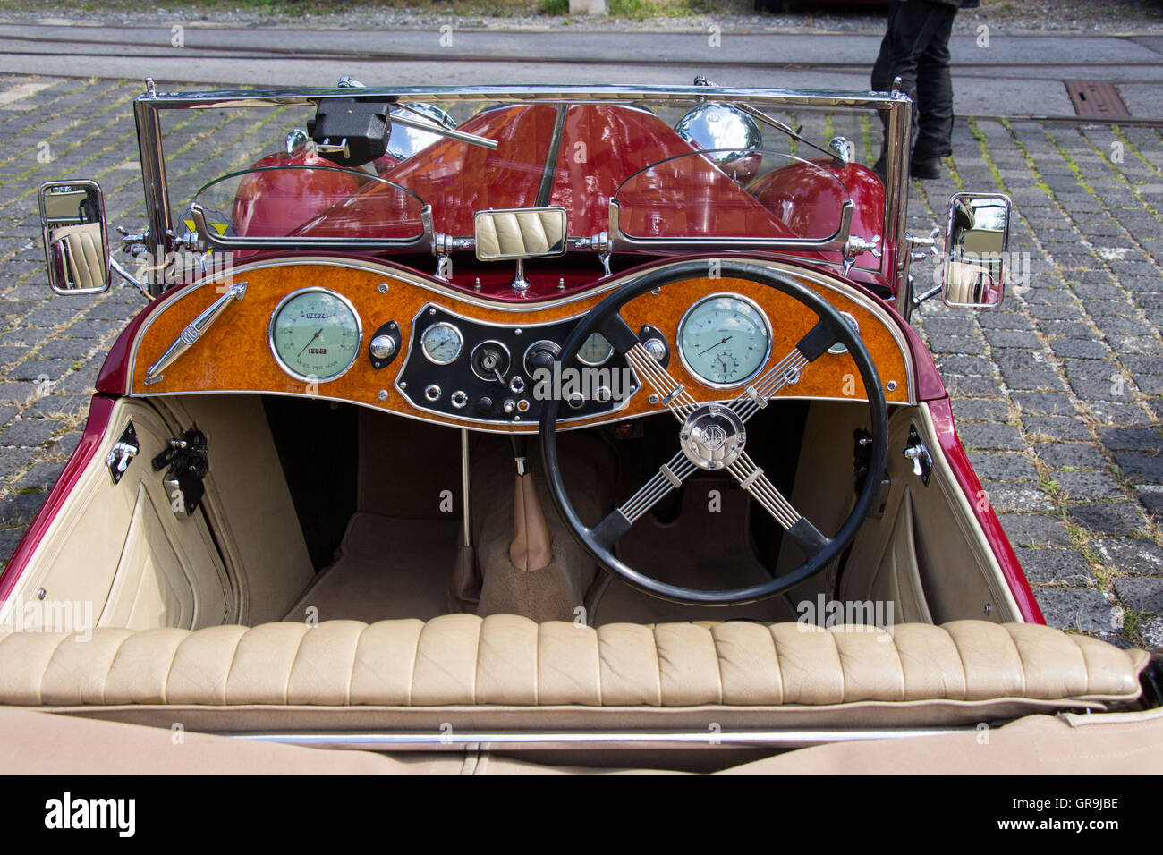 mg Oldtimer Foto Stock