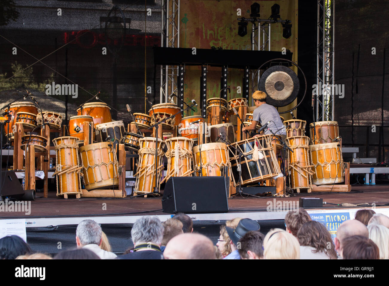 Micro Festival Dortmund Foto Stock