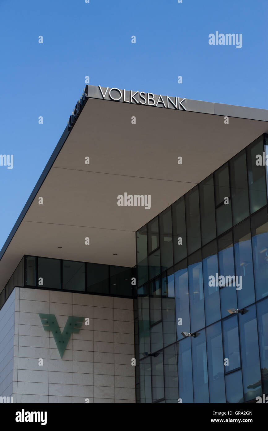 Volksbank Foto Stock