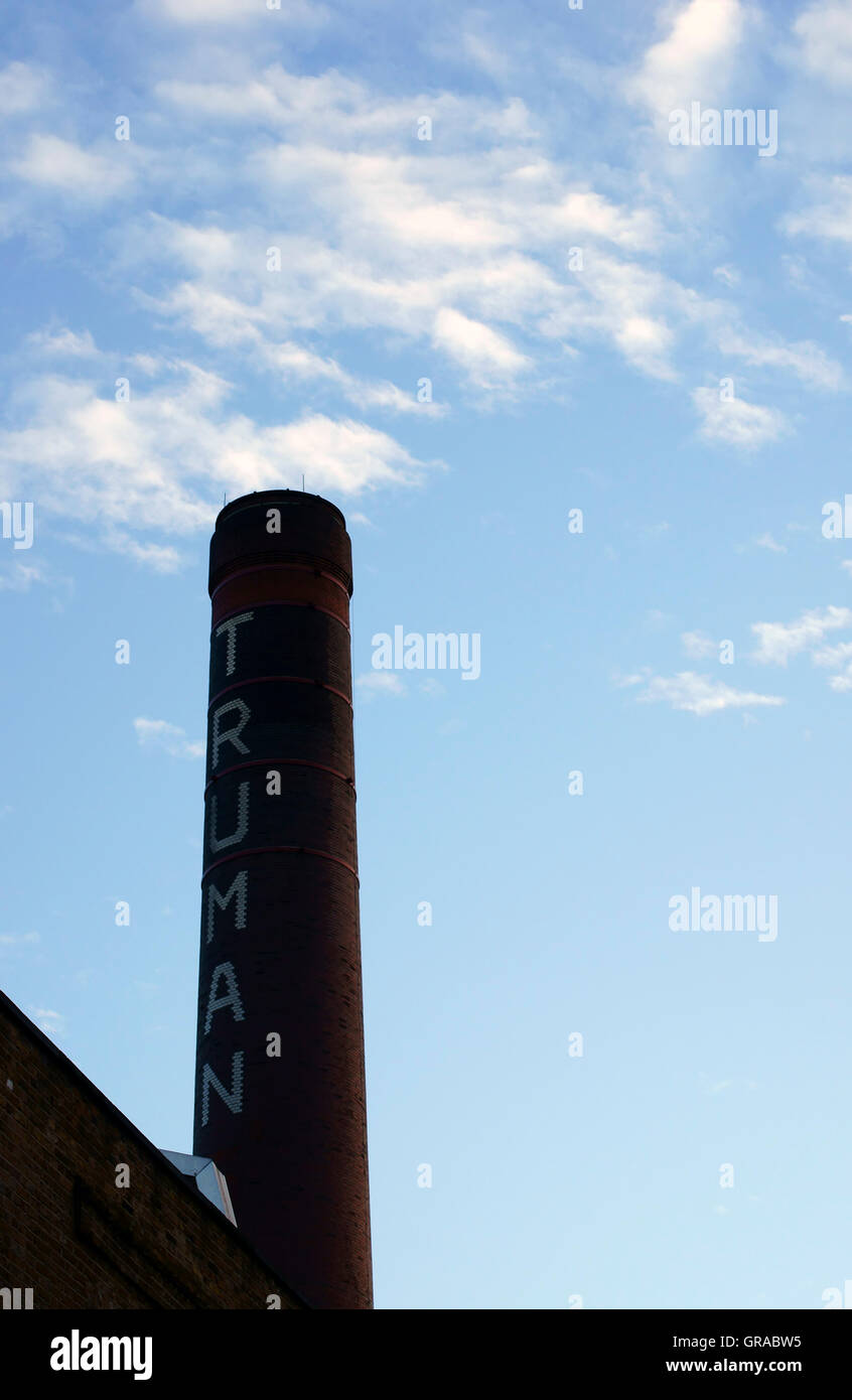 Chimney Truman-Brewery Foto Stock