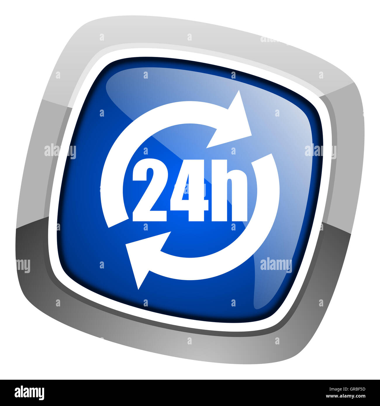 icona di 24h Foto Stock