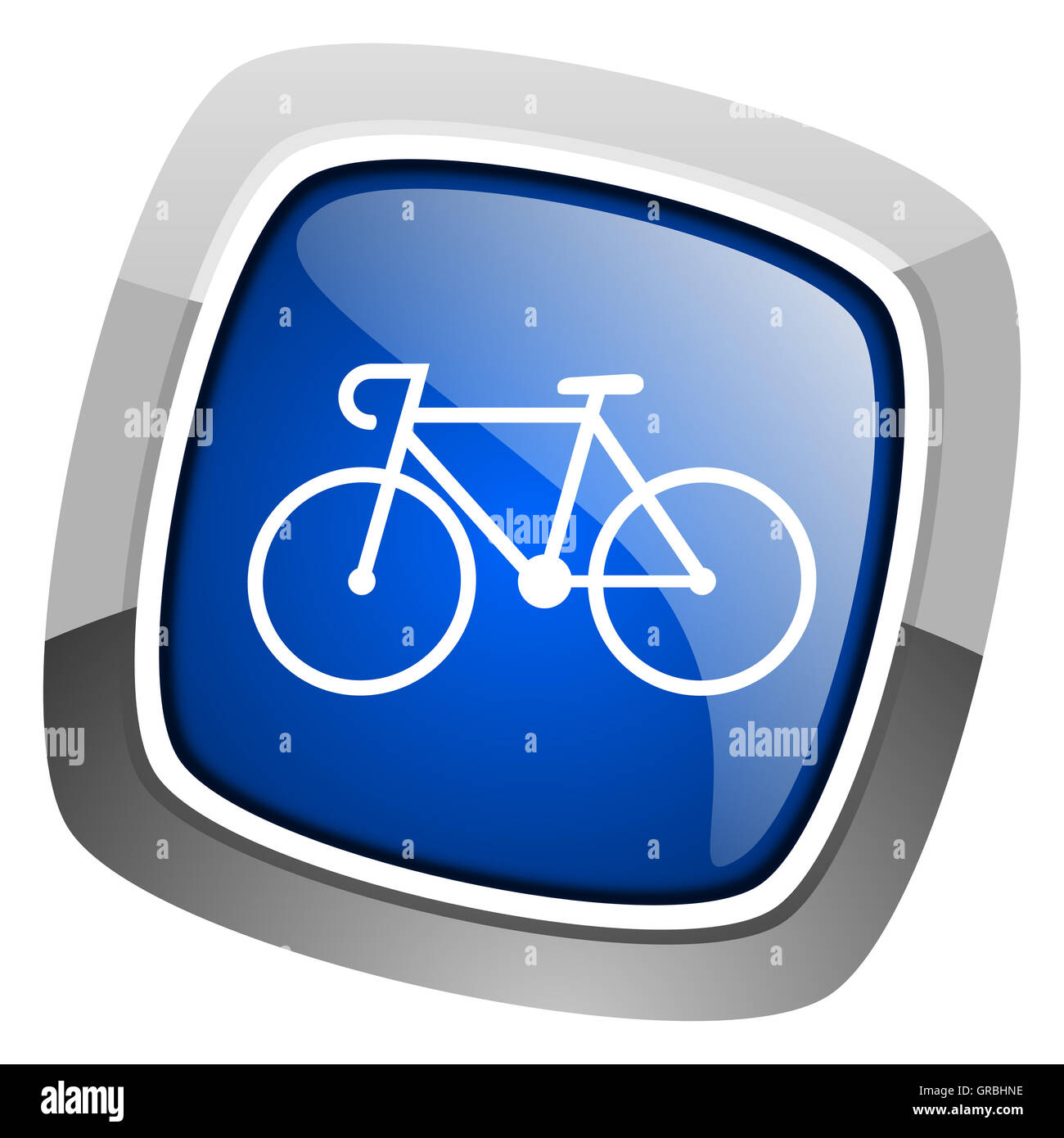 icona della bicicletta Foto Stock