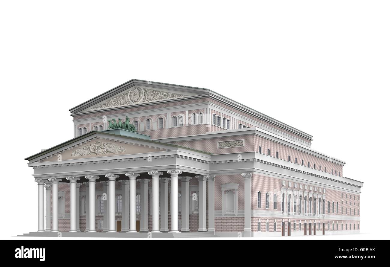 Teatro Bolshoi 6 Foto Stock