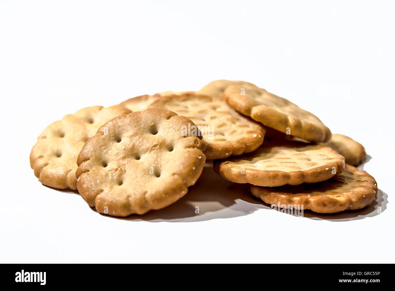 Biscotti Cracker Foto Stock