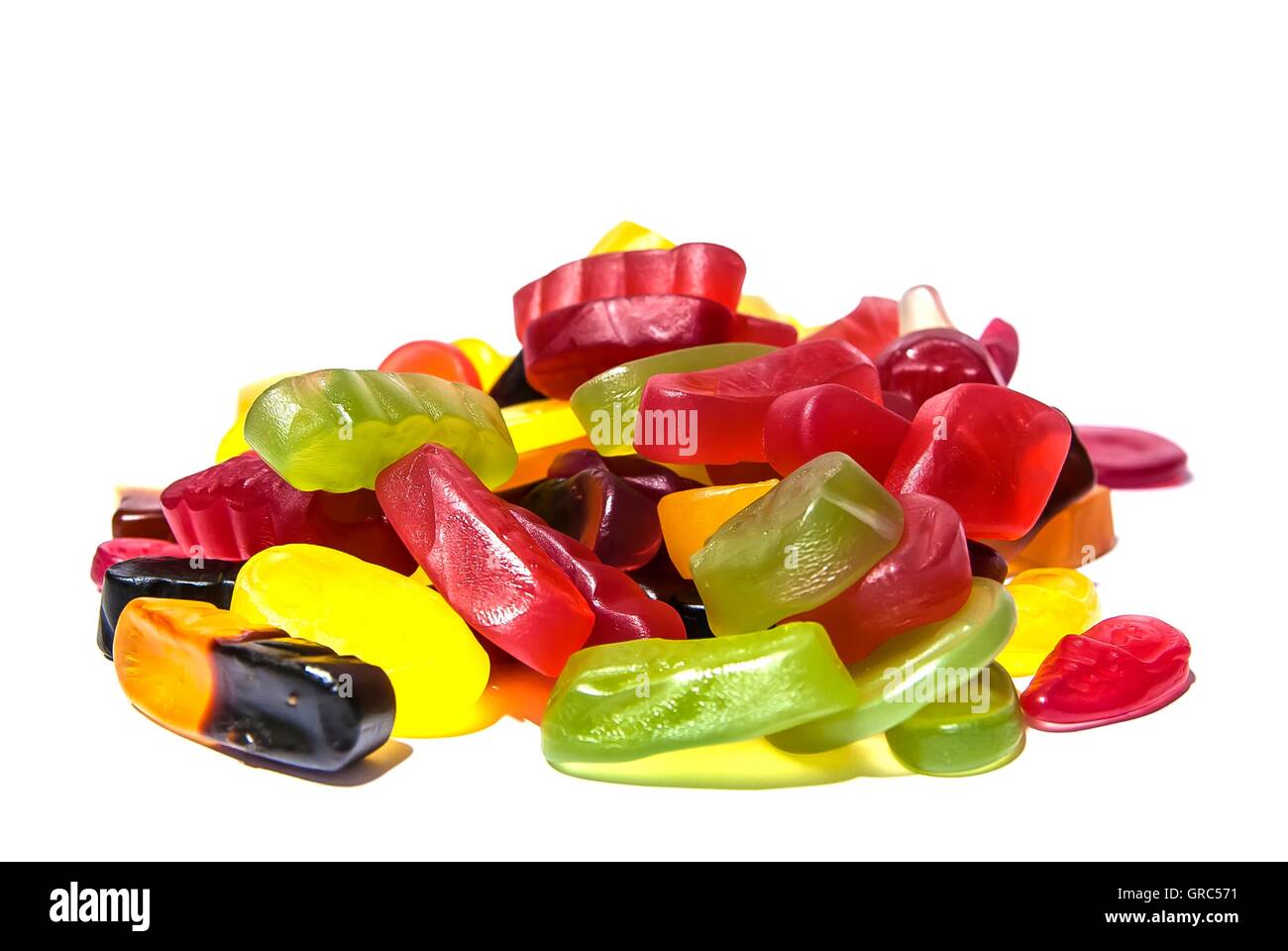 Miscelati, caramelle gommose Foto Stock