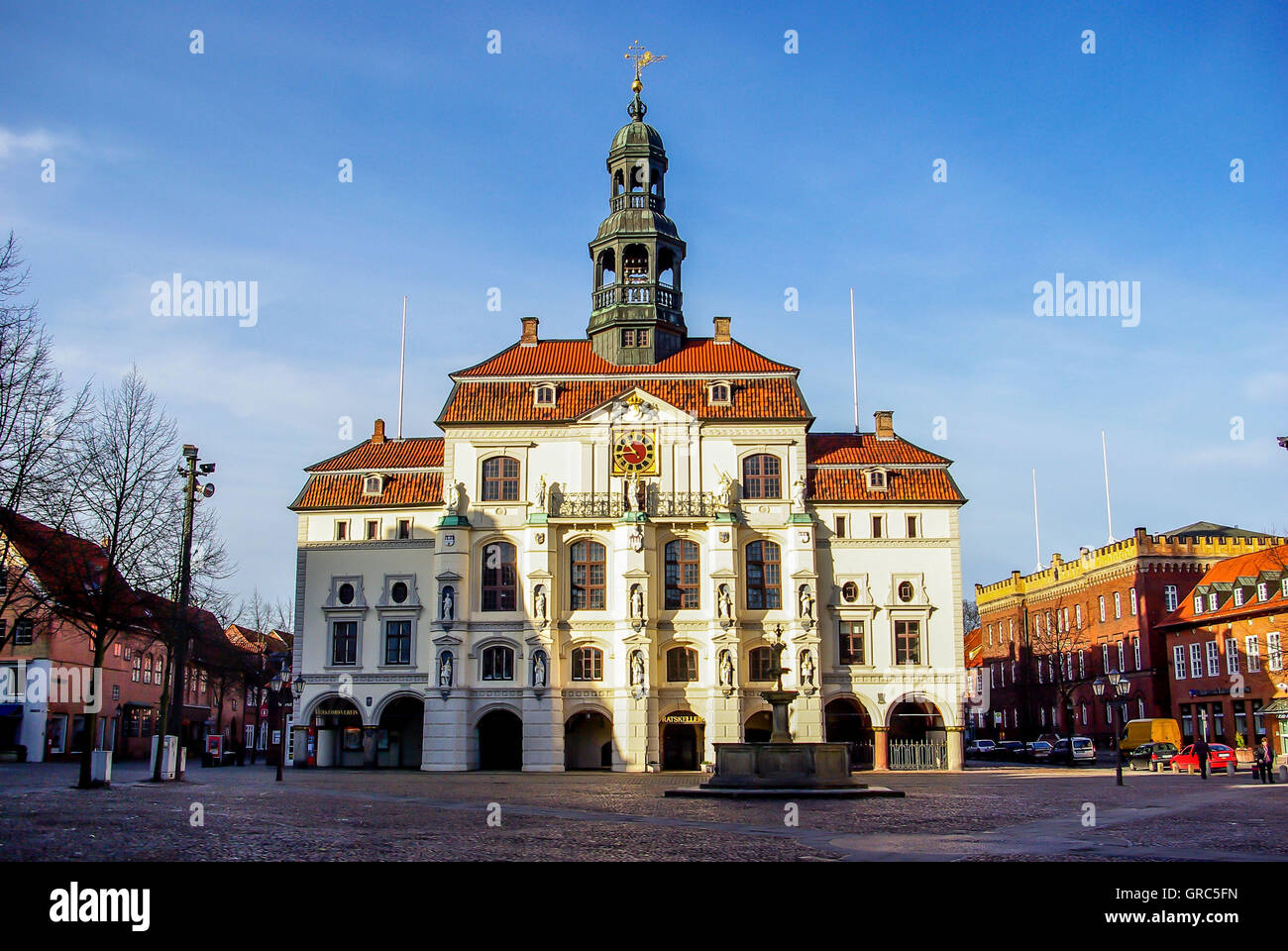 Lueneburg Town Hall Foto Stock