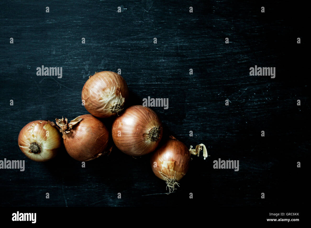 Onion alimento vegetale raccolto raccolto di sementi quantità dieta gusto Foto Stock
