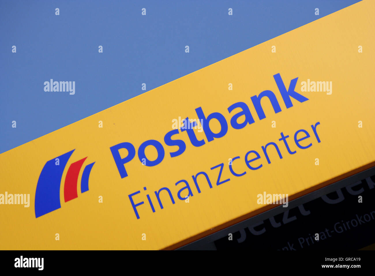 Postbank Foto Stock