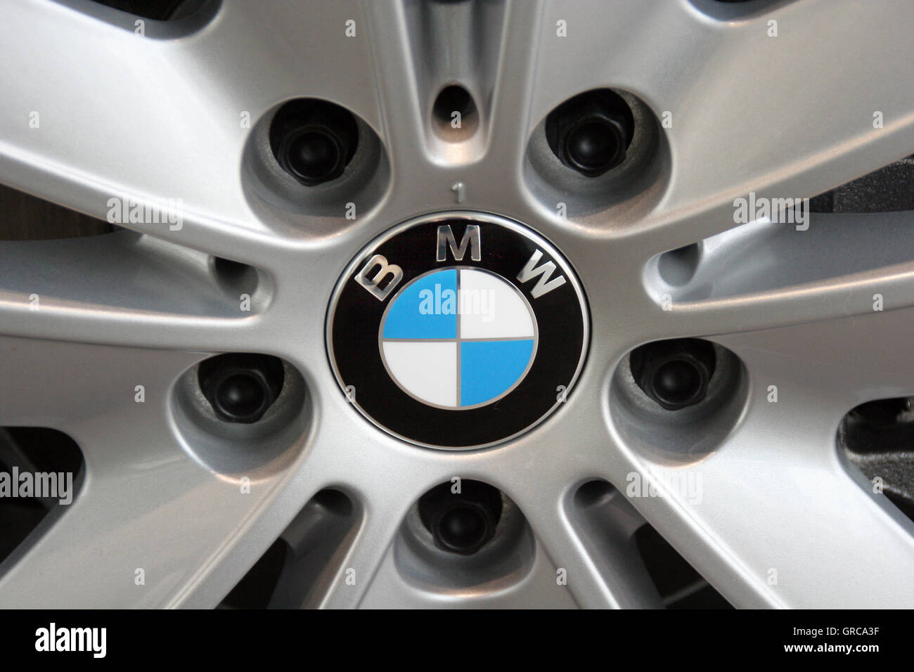 BMW Logo Foto Stock