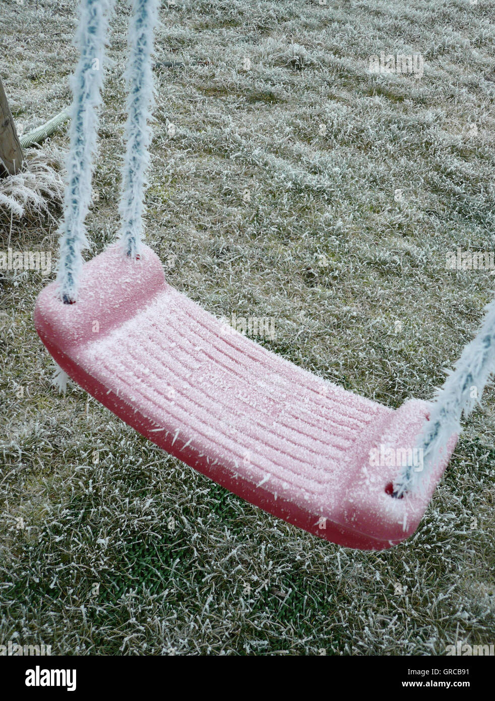 Swing In inverno Foto Stock