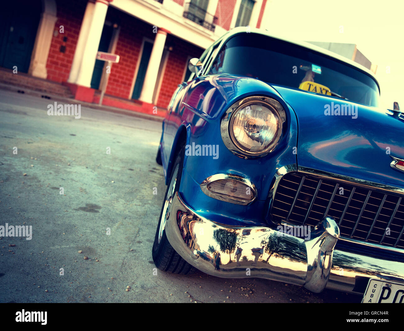American Classic Cars a Cuba Foto Stock