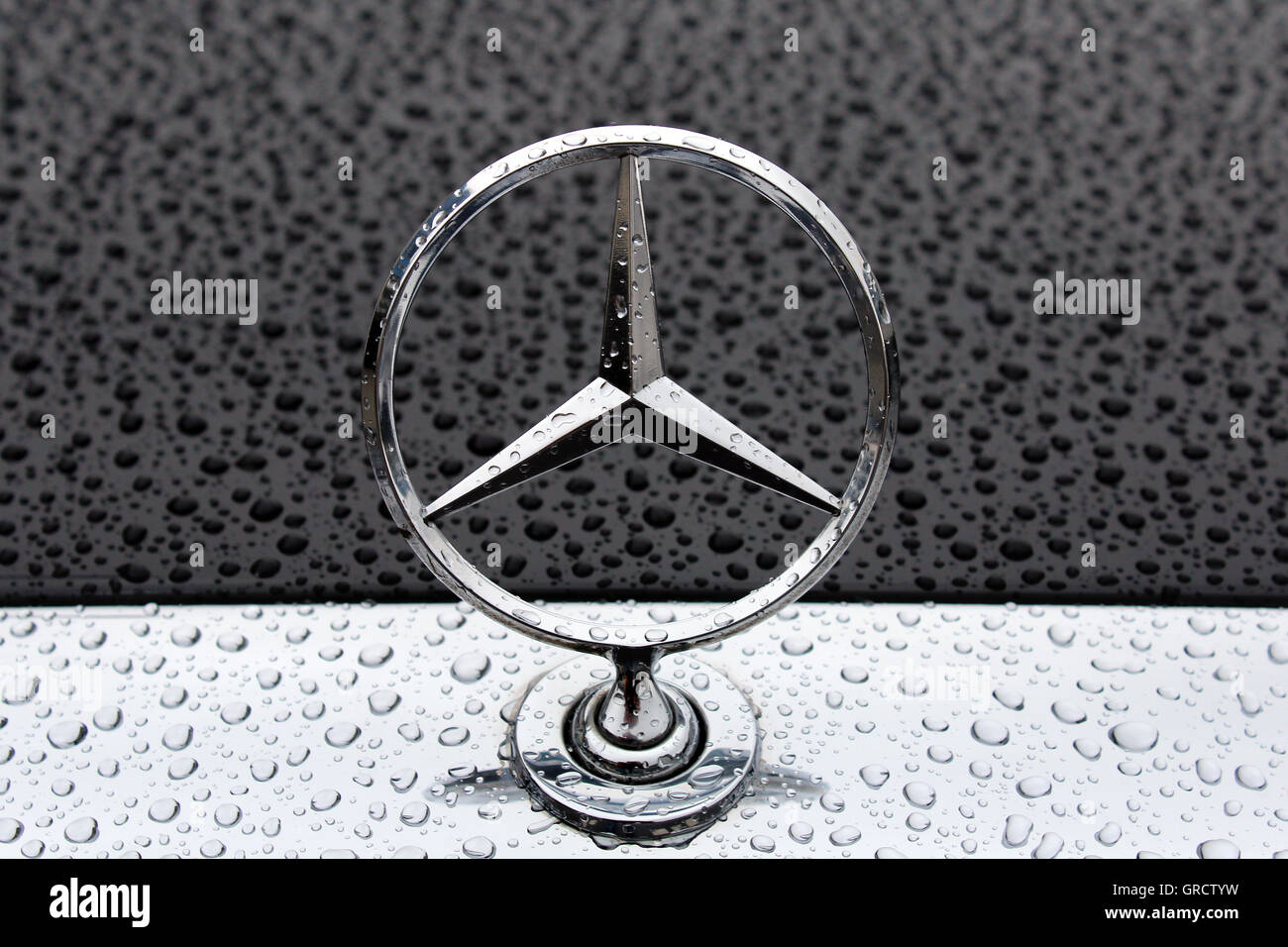 Stella Mercedes Per Cofano Classe S W140 - Acciaio Inox, Pieghievole, Codice A1408800286