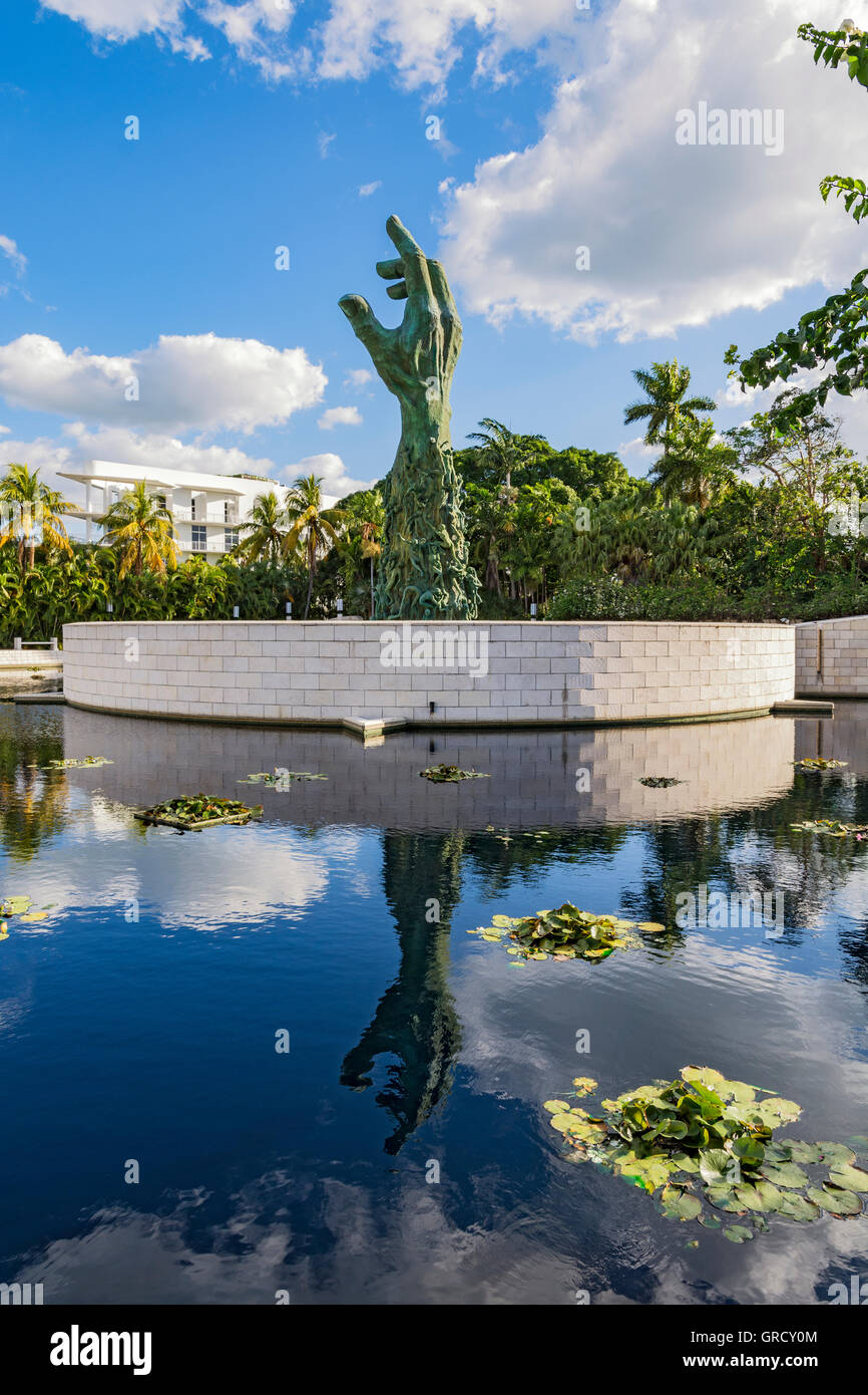 Florida, Miami Beach, il Memoriale dell'Olocausto, Kenneth Treister scultore e designer Foto Stock