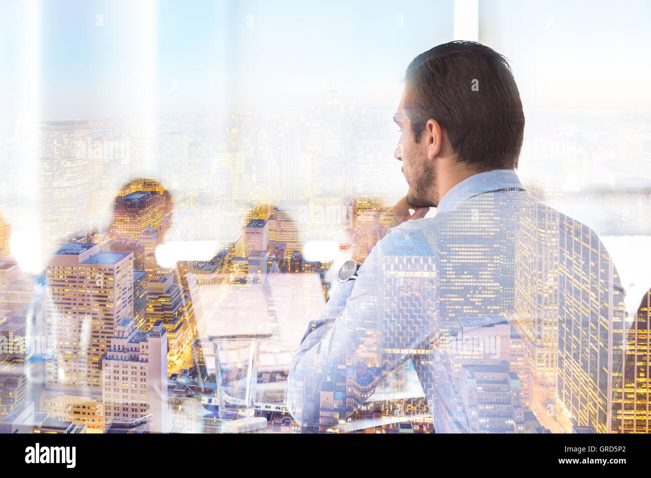 Corporate meeting aziendali. Foto Stock