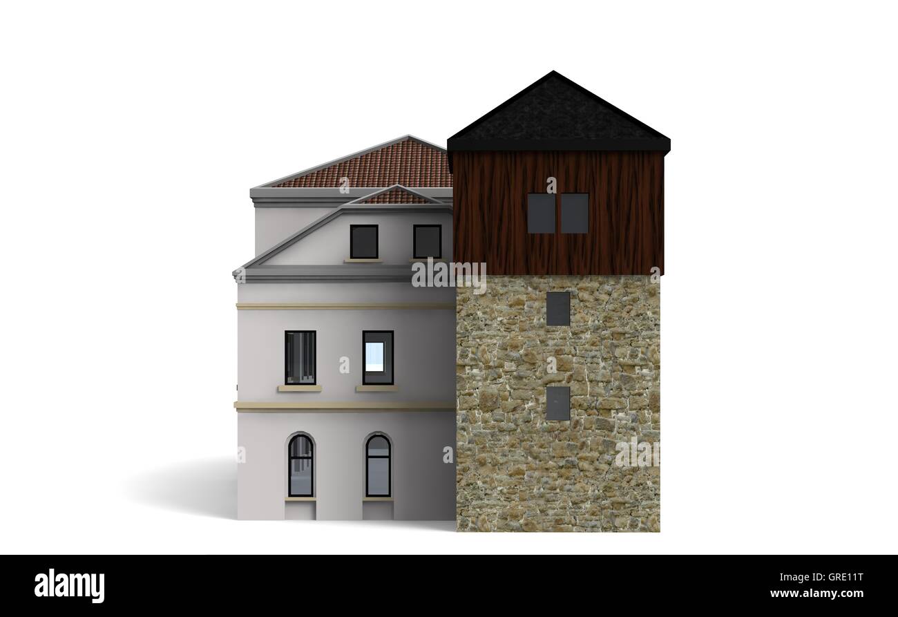 Il castello di Borbeck 3 Foto Stock