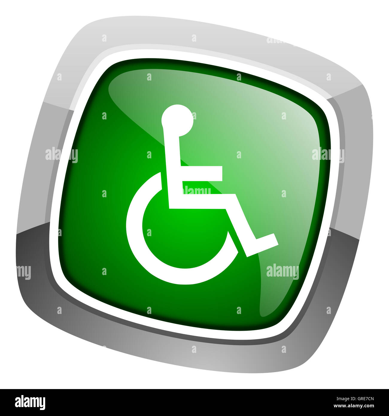 Icona di accessibilità Foto Stock