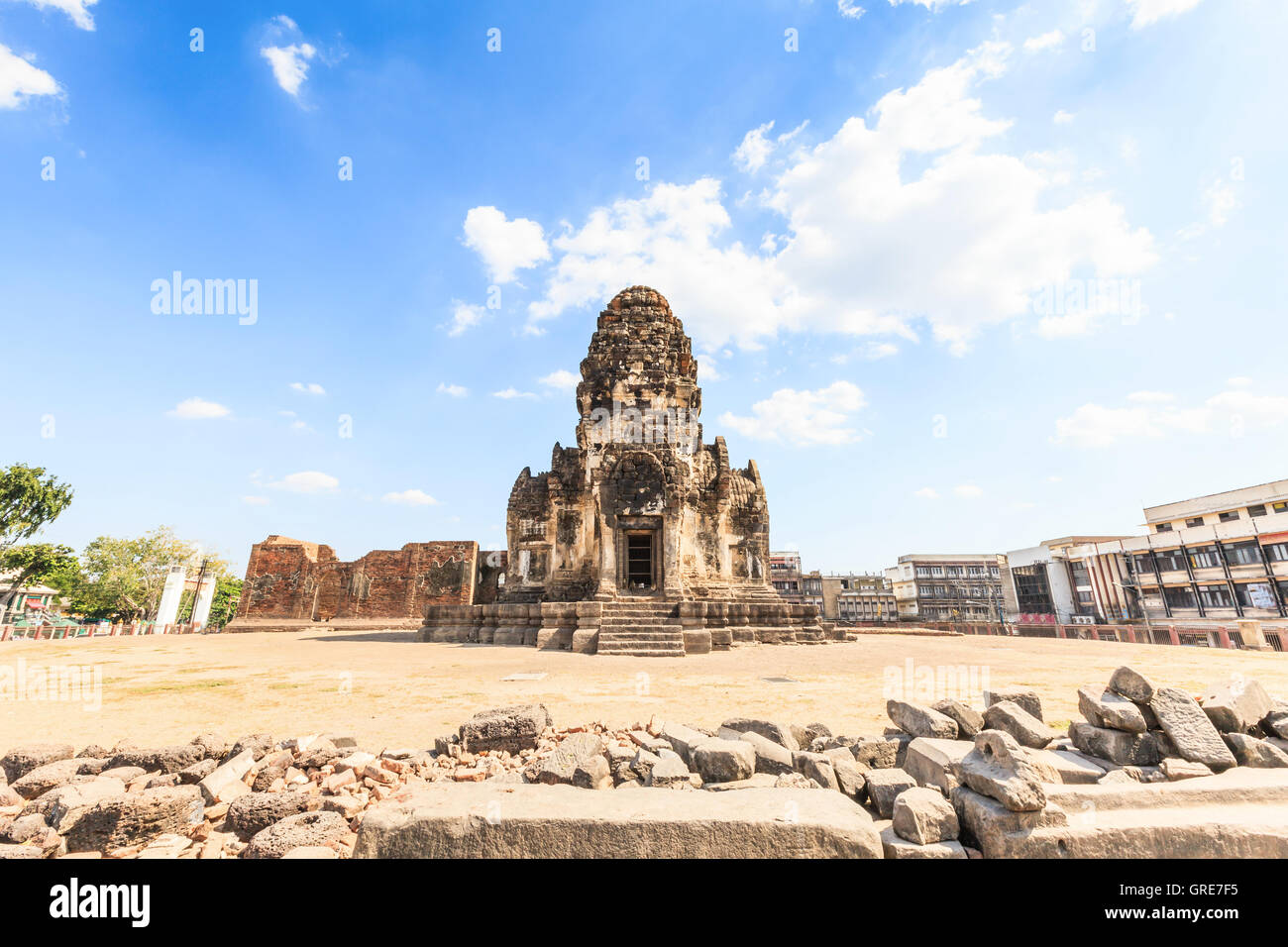 Tempio buddista,Phra Prang Sam Yod Pagoda Foto Stock