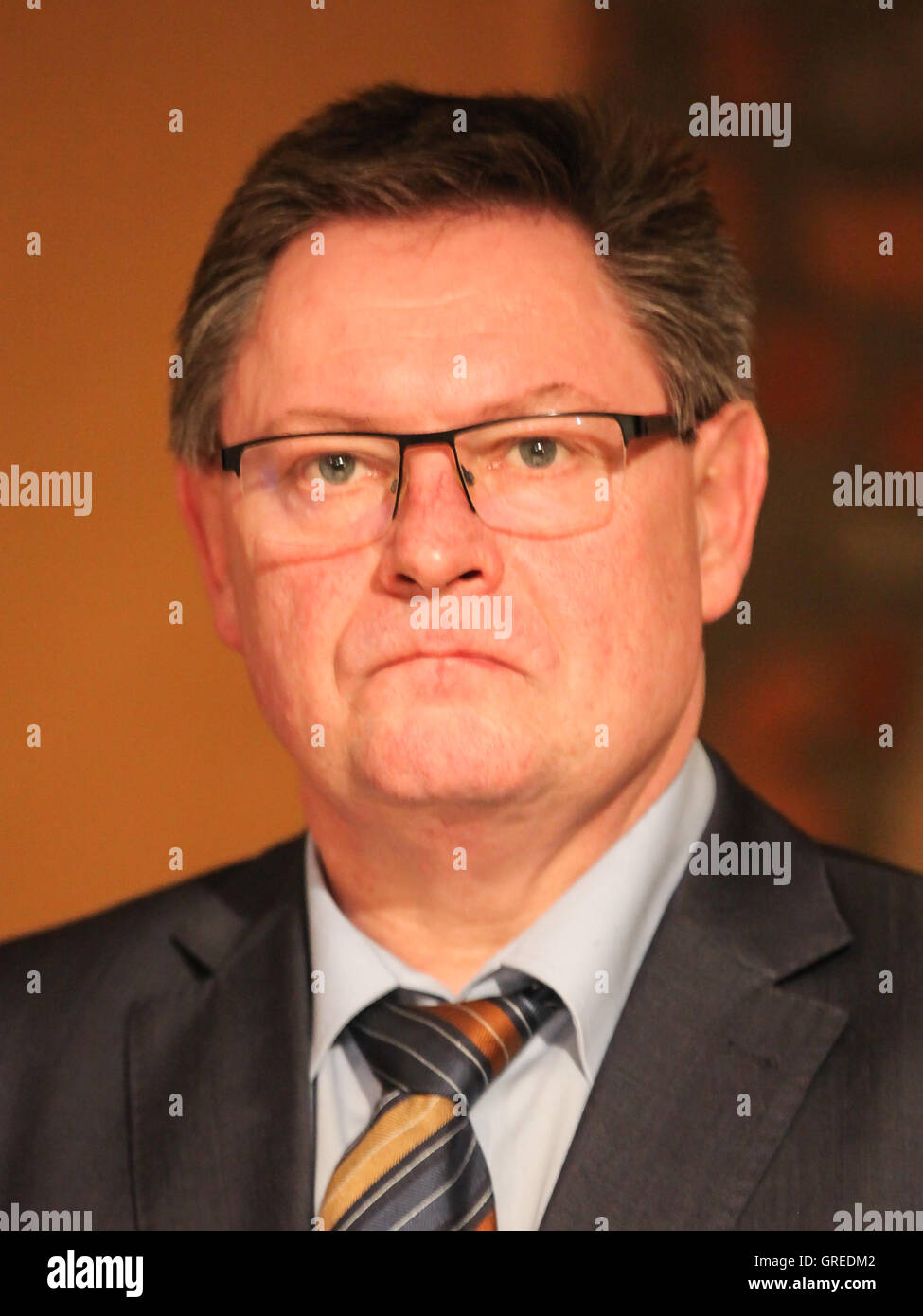 Gerhard Eck Csu,Segretario degli Interni dello Stato libero di Baviera a livello federale il Ministro degli Interni Conferenza in 2016 In Foto Stock