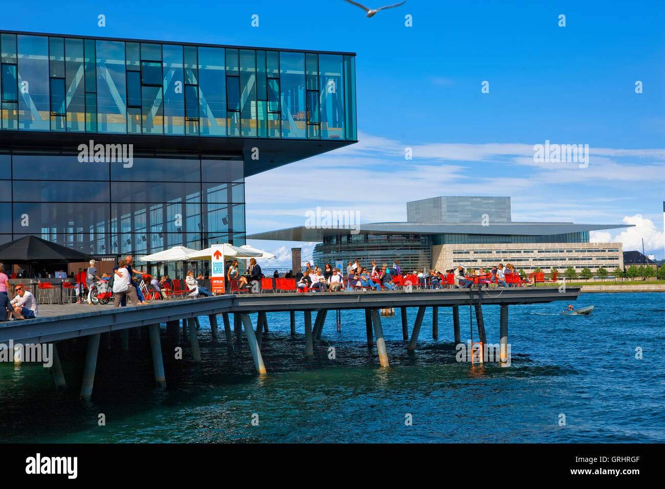 La nuova Opera House da Henning Larsen a Copenhagen Foto Stock