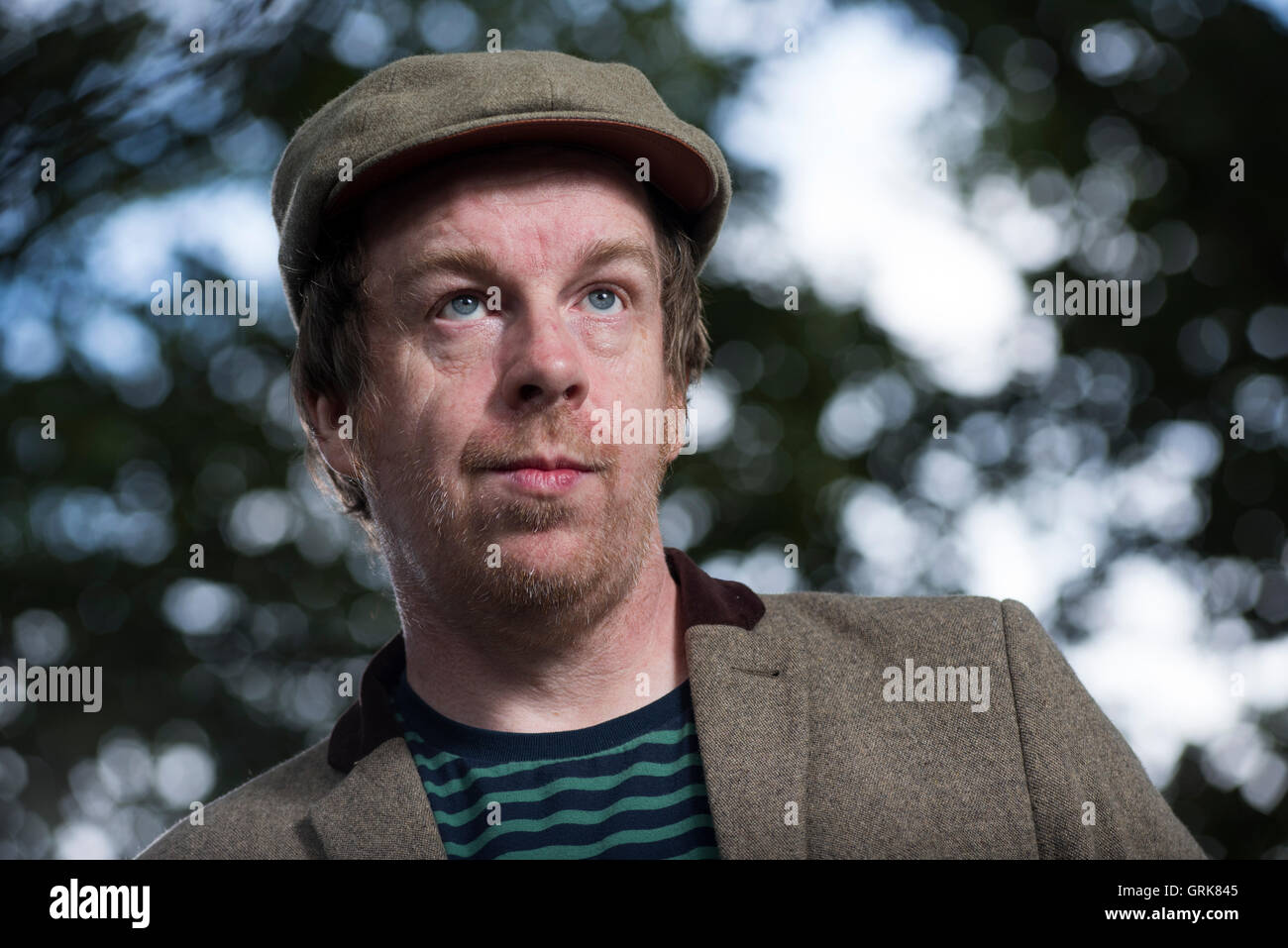 Lo scrittore irlandese Kevin Barry. Foto Stock