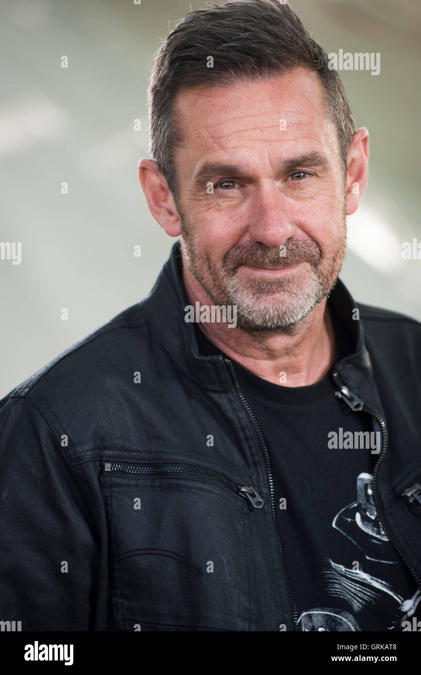 Giornalista inglese e broadcaster Paul Mason. Foto Stock