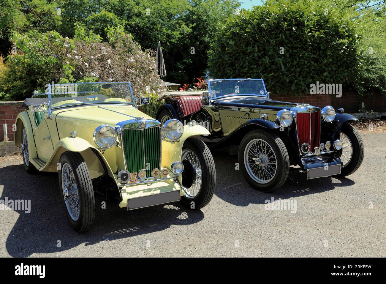 MG TA Vintage auto sportive, REGNO UNITO Foto Stock