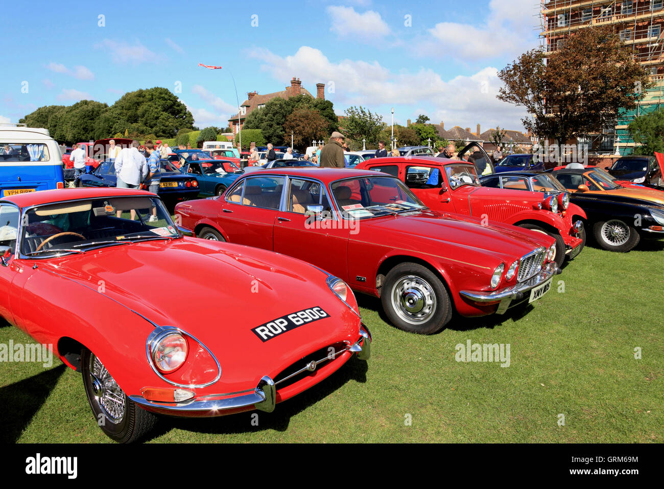 Il Grand Old timer auto da Rally 2010, Folkestone, Kent, Regno Unito Foto Stock