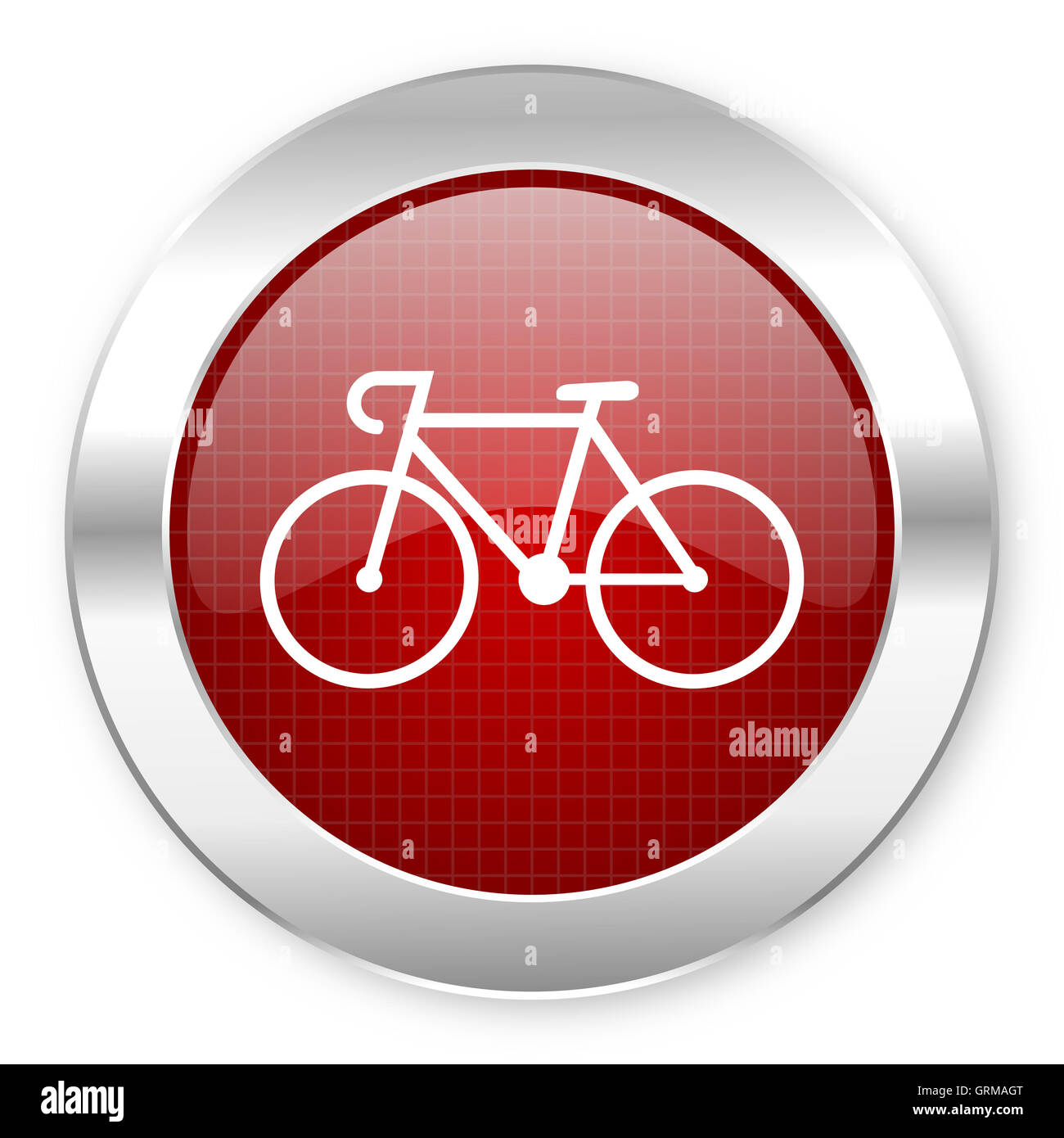 icona della bicicletta Foto Stock