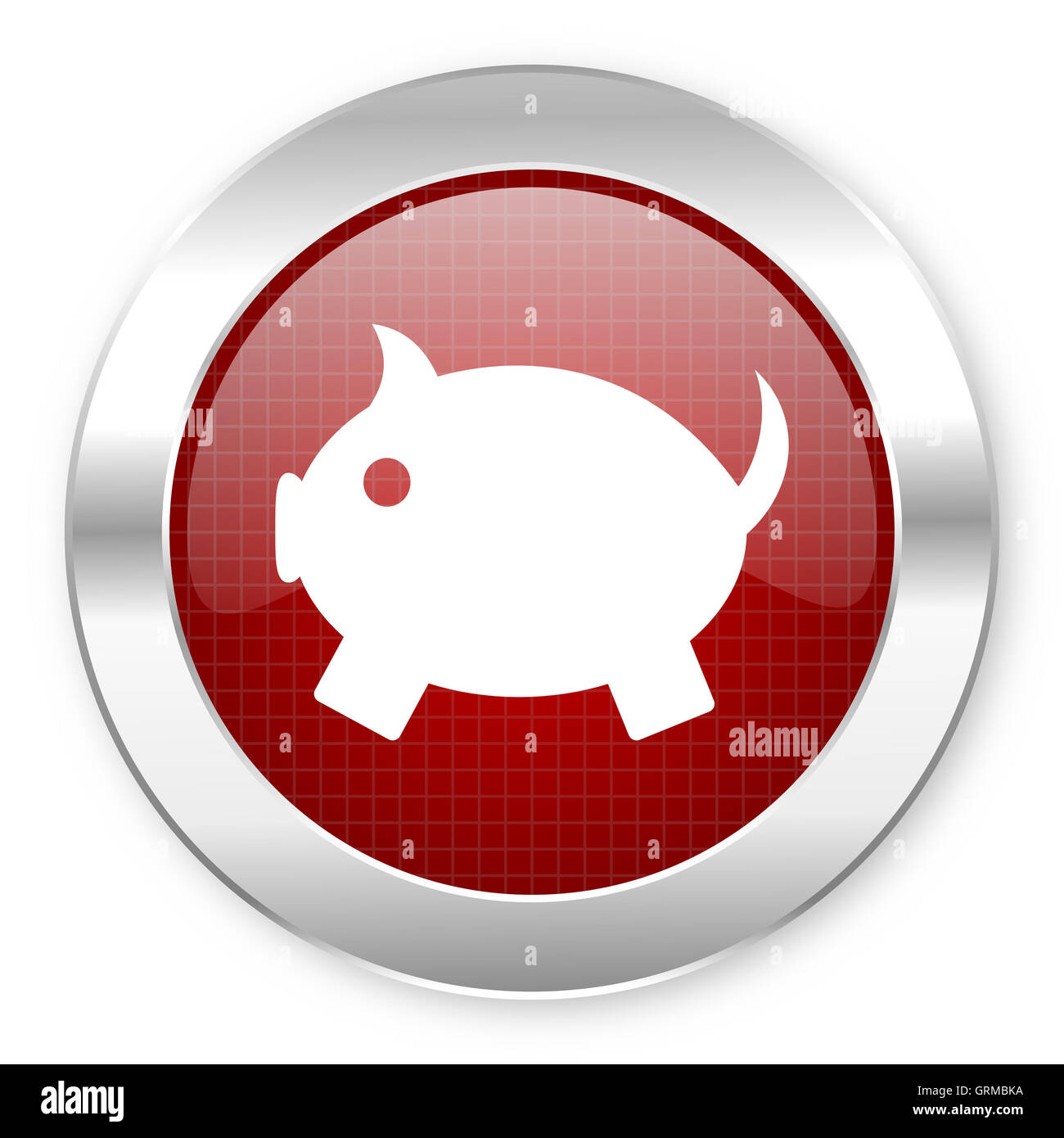 icona della Banca Piggy Foto Stock