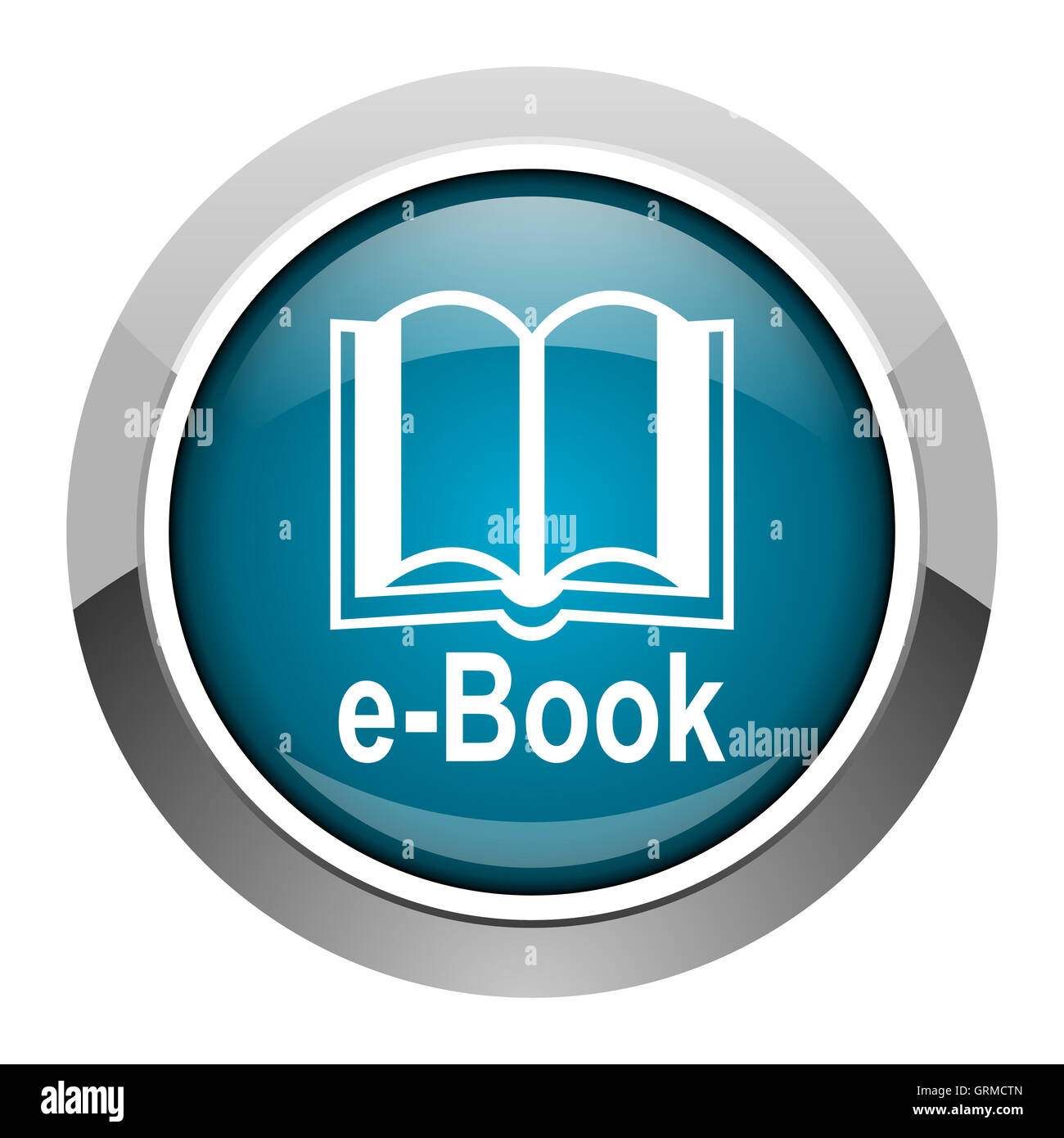 icona del e-libro Foto Stock