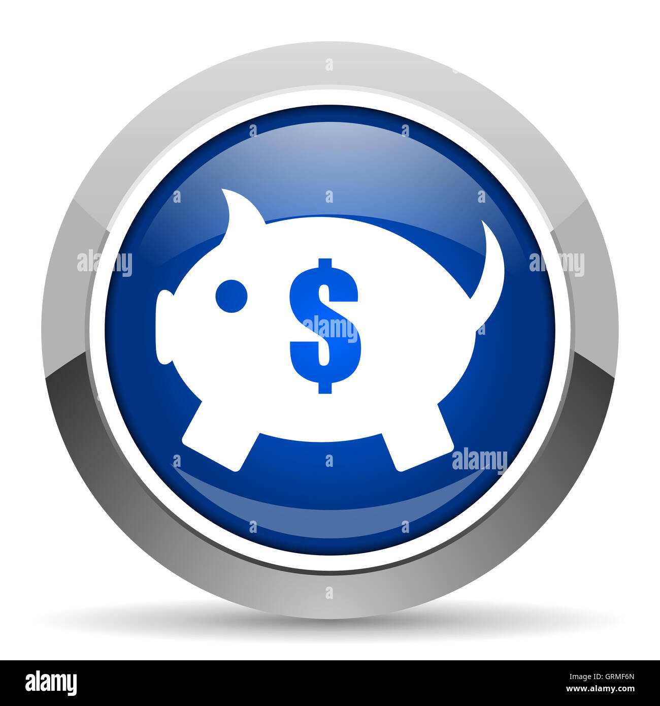 icona della Banca Piggy Foto Stock