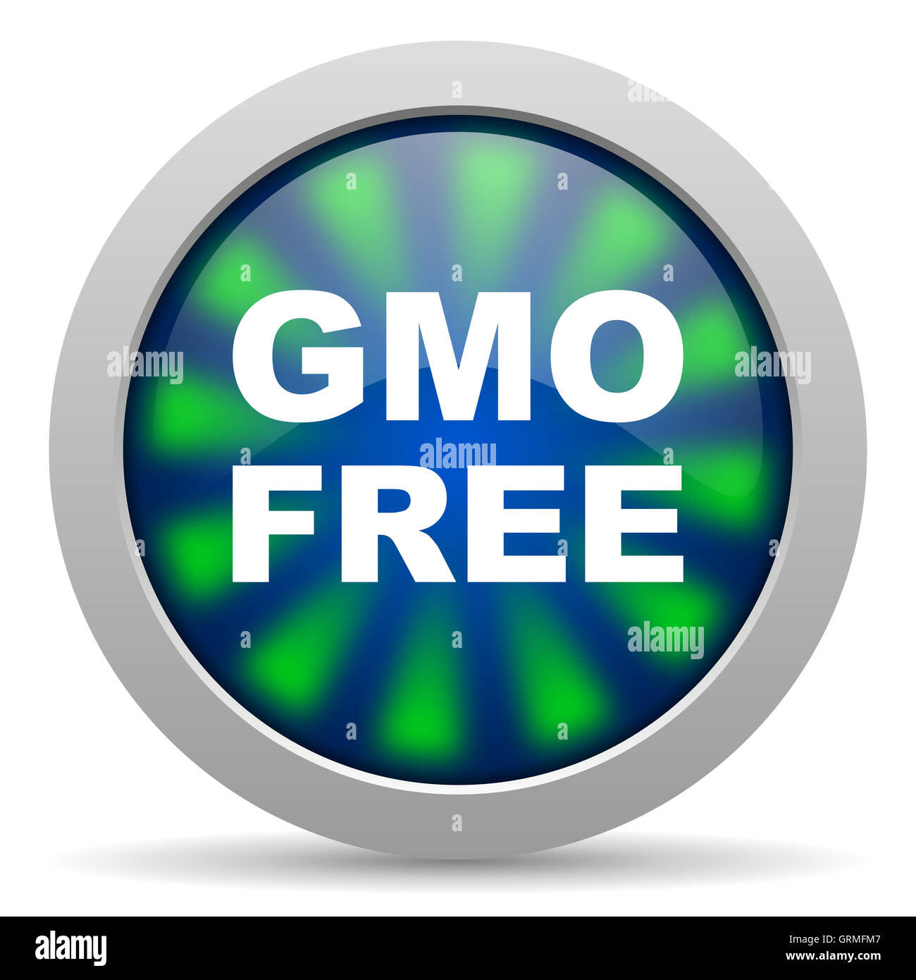 OGM free icona Foto Stock