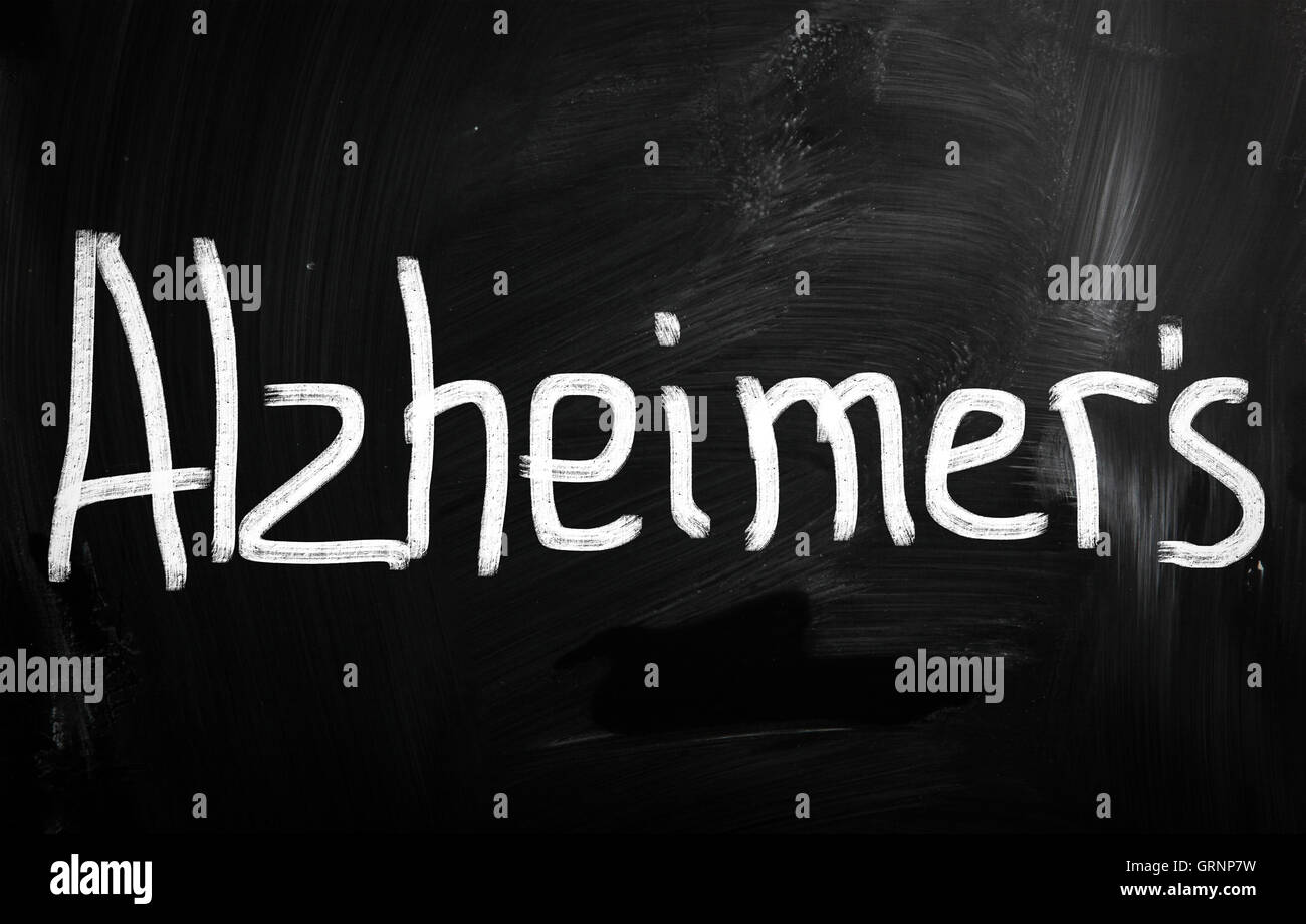 Il morbo di alzheimer Foto Stock