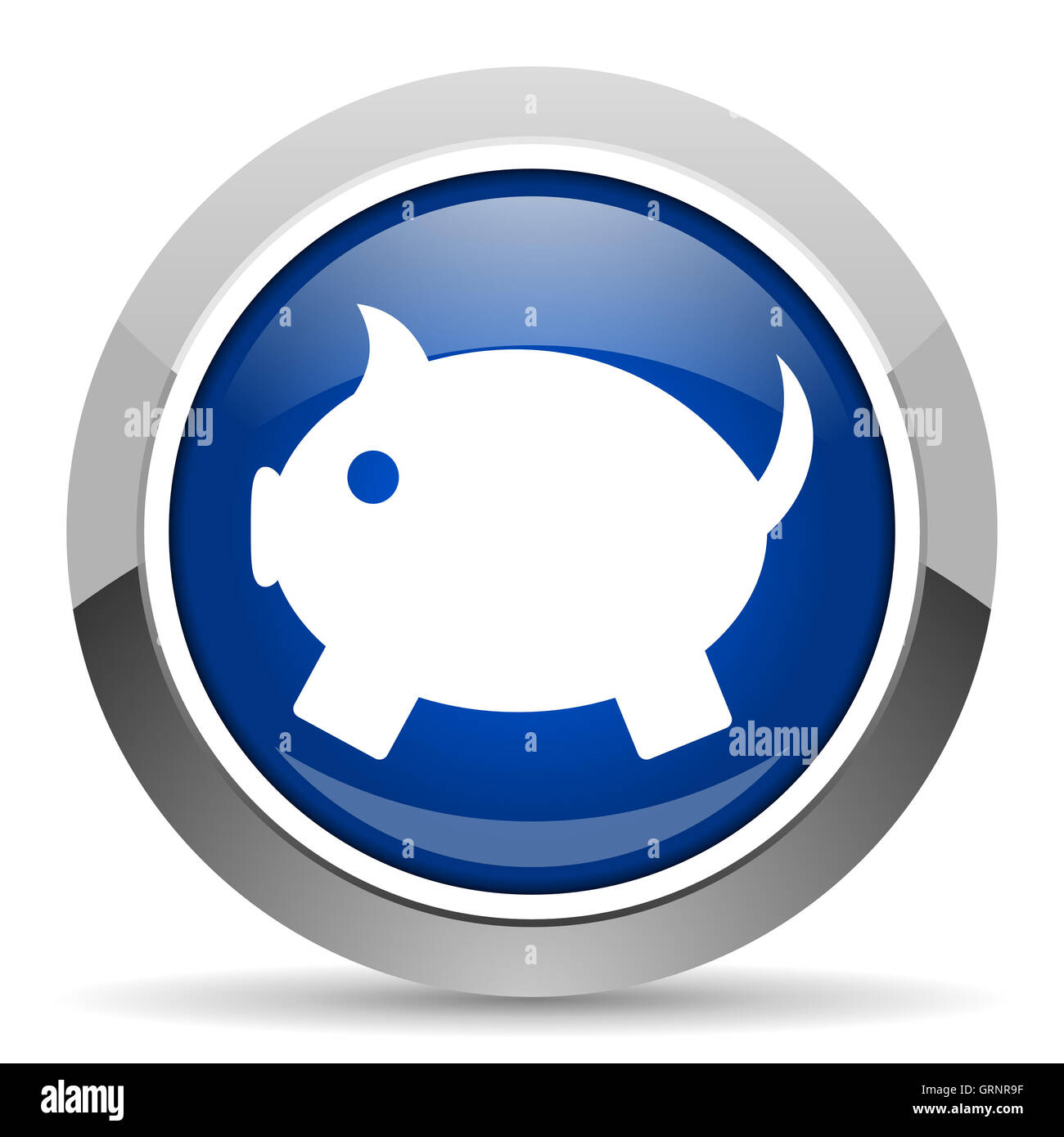 icona della Banca Piggy Foto Stock