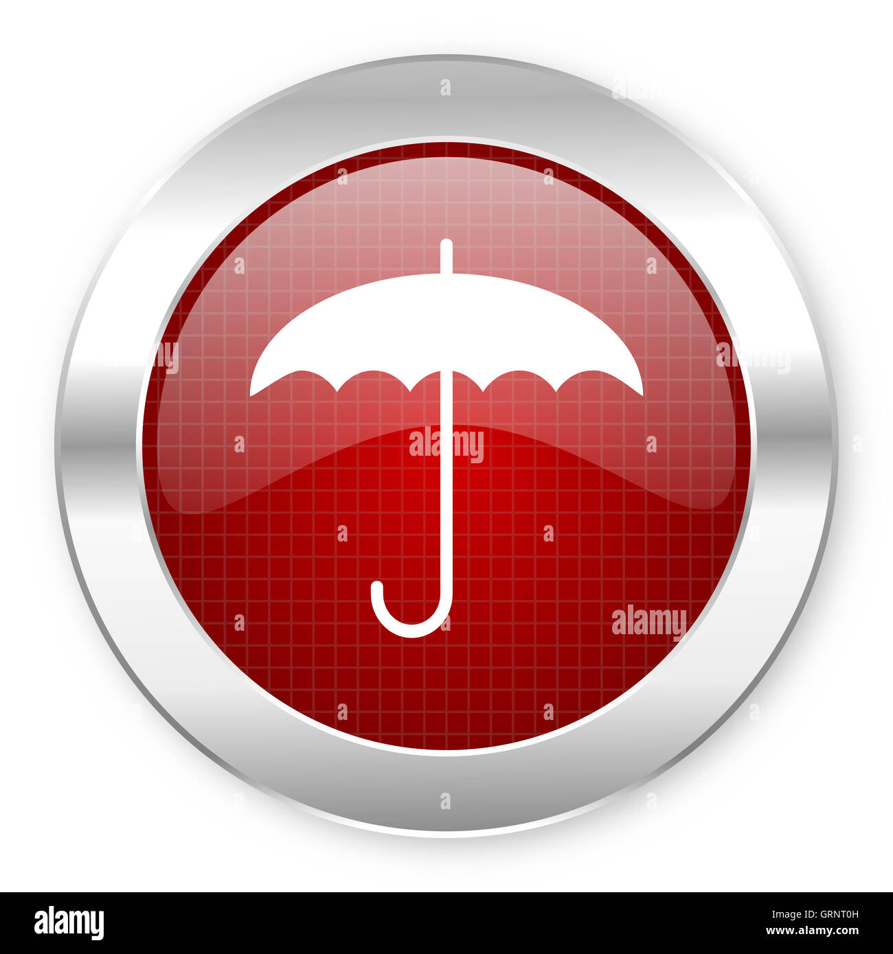 icona dell'ombrello Foto Stock