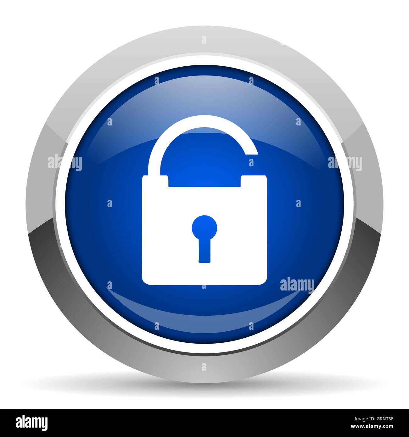 icona del lucchetto Foto Stock