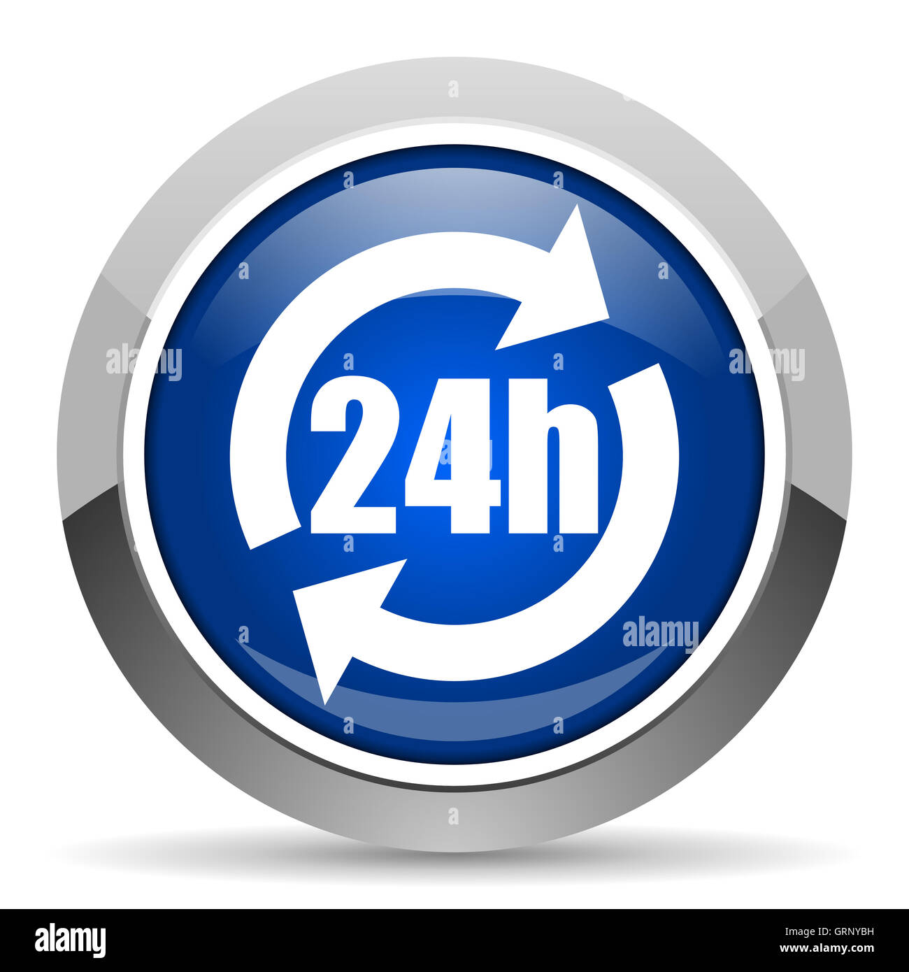 icona di 24h Foto Stock